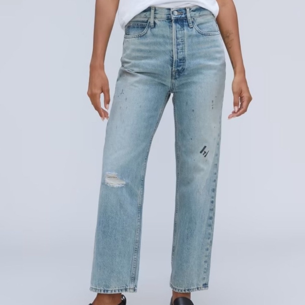 NWT Everlane Distressed Jeans